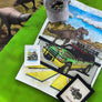Inspiration from @jurassic_swiss’s Ford Explorer| Handmade Artwork-Embroidery Artwork and Hat