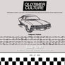 OldtimerCulture #3 | 100 Vehicles, 100 Charcoal Sketches | Limited to 300 Copies