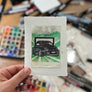 Inspiration from @adrian.martin695’s Fiat Cinquecento and Abarth 695 Esseesse | Handmade Artwork