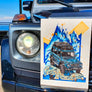 BESPOKE | Handmade ARTWORK For Your Car (A4-A3-A2 and A1 size)