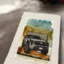 Inspiration from @silver_taco4gn’s Tacoma| Handmade Artwork