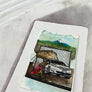 Inspiration from @123maski’s Toyota & dog| Handmade Artwork