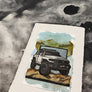 Inspiration from @fjcruising4x4’s FJ| Handmade Artwork