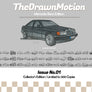 TheDrawnMotion-Mercedes Benz Edition / Collector's Edition /Limited to 300 Copies