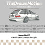TheDrawnMotion-Mercedes Benz Edition / Collector's Edition /Limited to 300 Copies