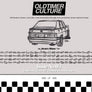 OldtimerCulture #3 | 100 Vehicles, 100 Charcoal Sketches | Limited to 300 Copies