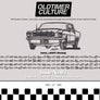 OldtimerCulture #3 | 100 Vehicles, 100 Charcoal Sketches | Limited to 300 Copies