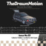 TheDrawnMotion-Mercedes Benz Edition #3 / Collector's Edition /Limited to 300 Copies