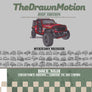 TheDrawnMotion-Jeep Edition / Collector's Edition /Limited to 300 Copies