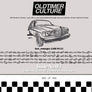 OldtimerCulture #3 | 100 Vehicles, 100 Charcoal Sketches | Limited to 300 Copies