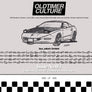 OldtimerCulture #3 | 100 Vehicles, 100 Charcoal Sketches | Limited to 300 Copies