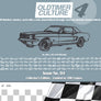 OldtimerCulture #4 | 100 Vehicles, 100 Charcoal Sketches | Limited to 300 Copies