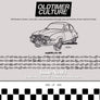 OldtimerCulture #3 | 100 Vehicles, 100 Charcoal Sketches | Limited to 300 Copies