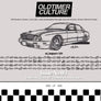 OldtimerCulture #3 | 100 Vehicles, 100 Charcoal Sketches | Limited to 300 Copies