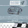 OldtimerCulture #4 | 100 Vehicles, 100 Charcoal Sketches | Limited to 300 Copies