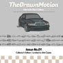 TheDrawnMotion-Mercedes Benz Edition / Collector's Edition /Limited to 300 Copies