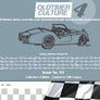 OldtimerCulture #4 | 100 Vehicles, 100 Charcoal Sketches | Limited to 300 Copies
