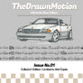 TheDrawnMotion-Mercedes Benz Edition / Collector's Edition /Limited to 300 Copies
