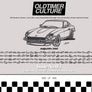 OldtimerCulture #3 | 100 Vehicles, 100 Charcoal Sketches | Limited to 300 Copies
