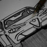 Inspiration from @choimbodeluna /ALFA ROMEO GIULIA Handmade Artwork and Coloring Pages (Option Puzzle)