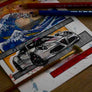 Inspiration from @americanbru /ALFA ROMEO 4C Handmade Artwork and Coloring Pages (Option Puzzle)