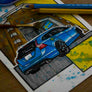 Inspiration from @1swederide /VOLVO V60 Handmade Artwork and Coloring Pages (Option Puzzle)