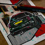 Inspiration from @rebeljcw /MINI F56 Handmade Artwork and Coloring Pages (Option Puzzle)