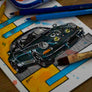 Inspiration from @mcqueensgarage /PORSCHE 911 Handmade Artwork (Option Puzzle)