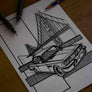 Inspiration from @bengt.bmw /BMW E9 Handmade Artwork and Coloring Pages (Option Puzzle)