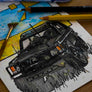 Inspiration from @theaussiedjango /RANGE ROVER Handmade Artwork and Coloring Pages (Option Puzzle)