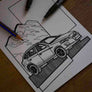 Inspiration from @love_my_volvo_xc60 /VOLVO XC60 Handmade Artwork and Coloring Pages (Option Puzzle)