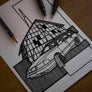 Inspiration from @vlv_mn.93 /VOLVO V70 Handmade Artwork and Coloring Pages (Option Puzzle)