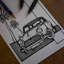 Inspiration from @charliegreenmini /MINI Handmade Artwork and Coloring Pages (Option Puzzle)