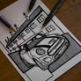 Inspiration from @j99_jpv /MINI F56 Handmade Artwork and Coloring Pages (Option Puzzle)