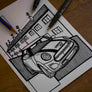 Inspiration from @j99_jpv /MINI F56 Handmade Artwork and Coloring Pages (Option Puzzle)
