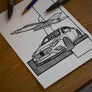Inspiration from @pgcengel /Mercedes-Benz W177 Handmade Artwork and Coloring Pages (Option Puzzle)