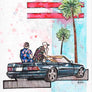 Inspiration from @retrosl 's R129 / Handmade Artwork and Coloring Pages (Option Puzzle)