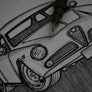 Inspiration from @alfagsv10106 /ALFA ROMEO GSV Handmade Artwork and Coloring Pages (Option Puzzle)