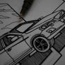 Inspiration from @love_my_volvo_xc60 /VOLVO XC60 Handmade Artwork and Coloring Pages (Option Puzzle)