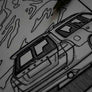 Inspiration from @halvdan_honigbart /VOLVO V70 Handmade Artwork and Coloring Pages (Option Puzzle)