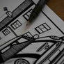 Inspiration from @j99_jpv /MINI F56 Handmade Artwork and Coloring Pages (Option Puzzle)