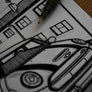 Inspiration from @j99_jpv /MINI F56 Handmade Artwork and Coloring Pages (Option Puzzle)