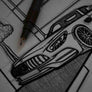 Inspiration from @thosti636 /Mercedes-Benz AMG GT C Handmade Artwork and Coloring Pages (Option Puzzle)