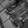 Inspiration from @tobleob /Mercedes-Benz G-WAGON Handmade Artwork and Coloring Pages (Option Puzzle)