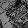 Inspiration from @tobleob /Mercedes-Benz G-WAGON Handmade Artwork and Coloring Pages (Option Puzzle)