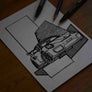 Inspiration from @mouns1104 /PORSCHE GT2 RS Handmade Artwork and Coloring Pages (Option Puzzle)