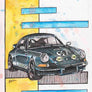 Inspiration from @mcqueensgarage /PORSCHE 911 Handmade Artwork (Option Puzzle)