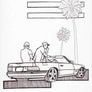 Inspiration from @retrosl 's R129 / Handmade Artwork and Coloring Pages (Option Puzzle)