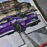 Inspiration from @trackday.fanatic's 991 GT3 RS / Handmade 2 Artwork