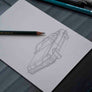 Inspiration from @sgdots 's R129 / Handmade Artwork and Coloring Pages (Option Puzzle)